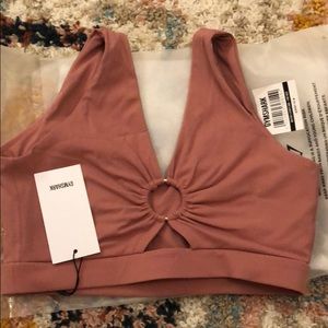 Whitney Simmons Pink Haze Sports Bra